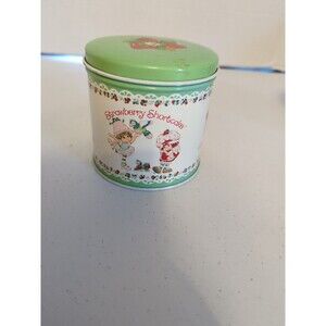 Vintage Strawberry Shortcake 1982 American Greetings Round Decorative Tin 3.5"